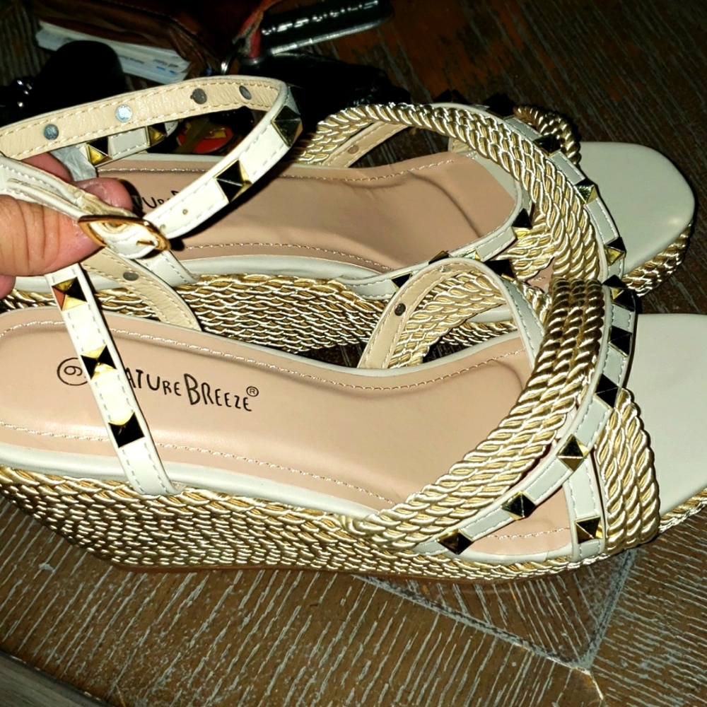 Nature Breeze Studded Sandals size 9
